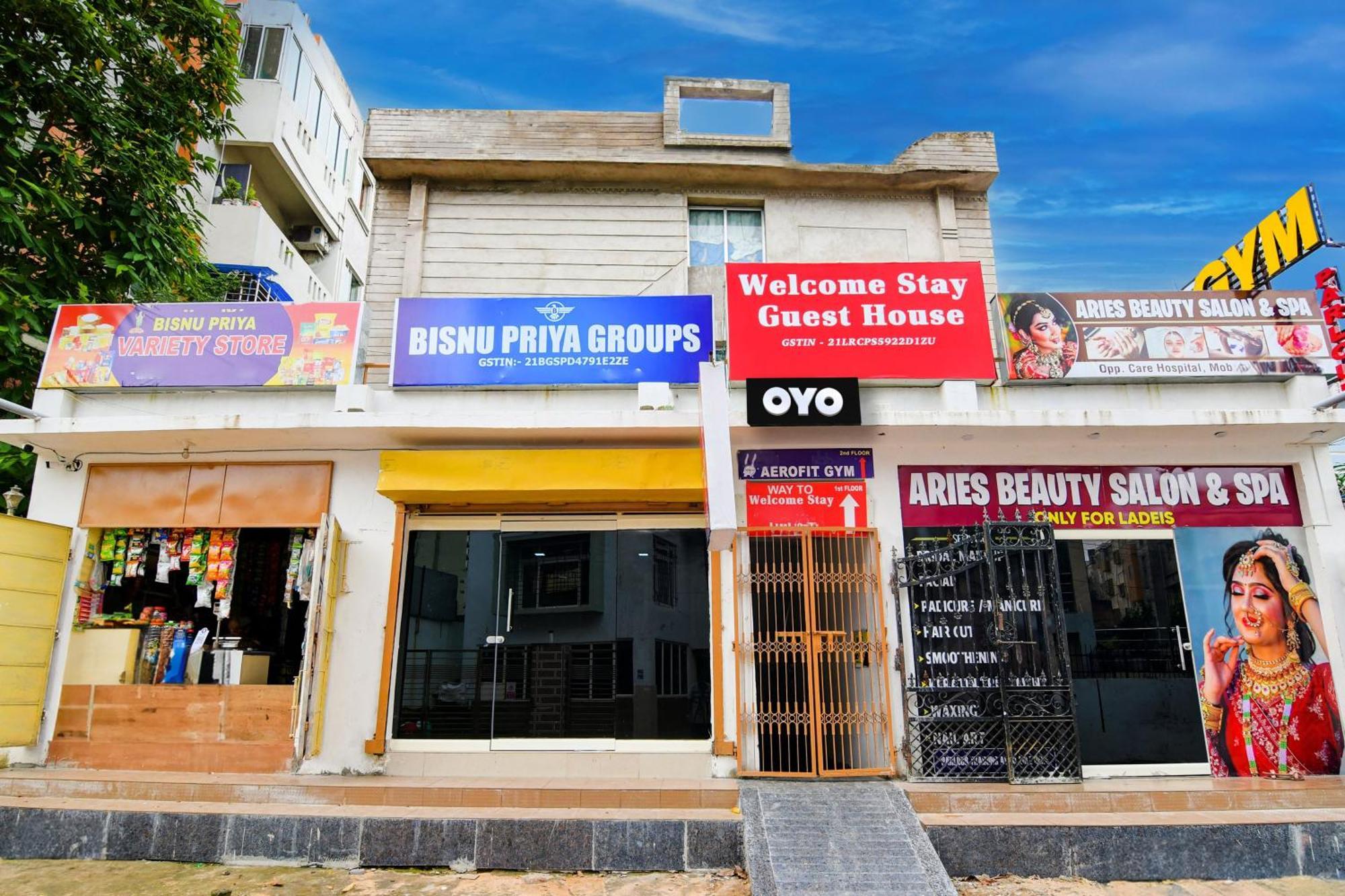 Hotel O Welcome Stay Guest House Bhubaneswar Eksteriør bilde